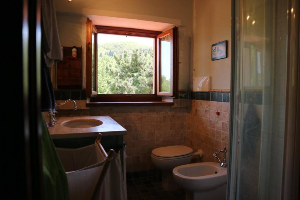 La Sala Vecchia - Lovely Tuscan Holiday House Badia Prataglia, Casentino Valley Chiusi della Verna Bagian luar foto