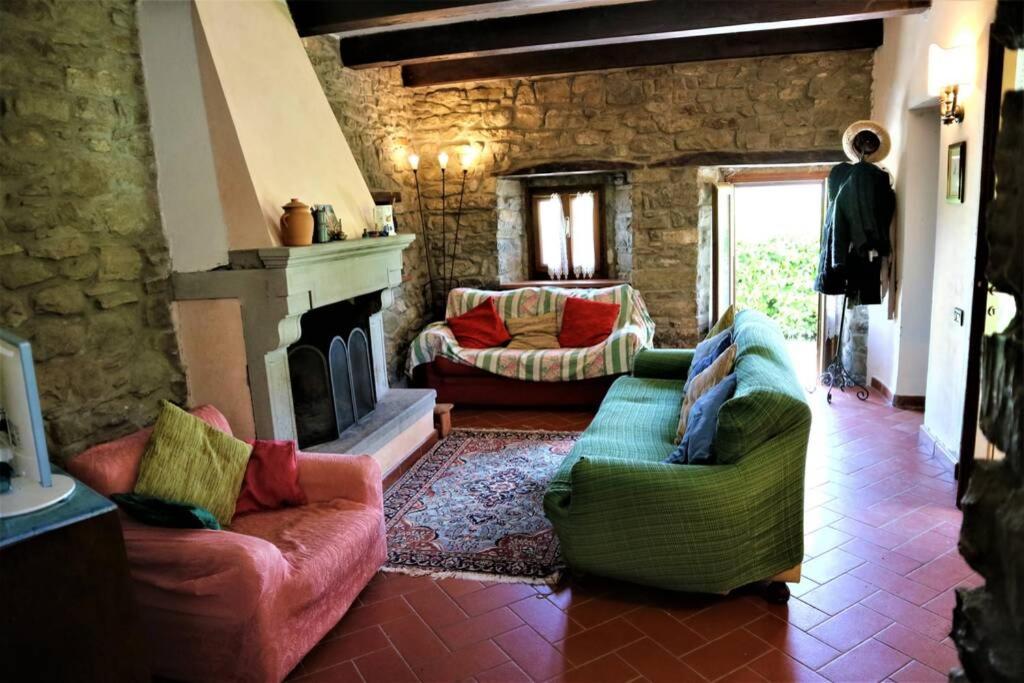 La Sala Vecchia - Lovely Tuscan Holiday House Badia Prataglia, Casentino Valley Chiusi della Verna Bagian luar foto