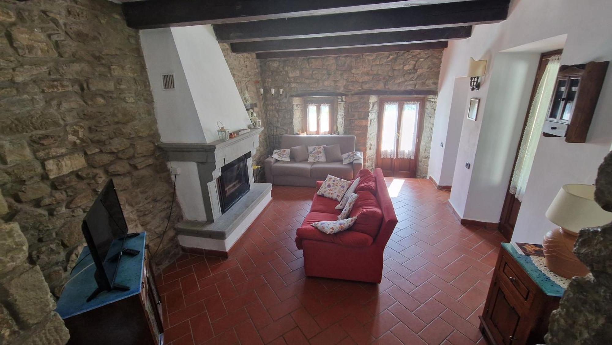 La Sala Vecchia - Lovely Tuscan Holiday House Badia Prataglia, Casentino Valley Chiusi della Verna Bagian luar foto